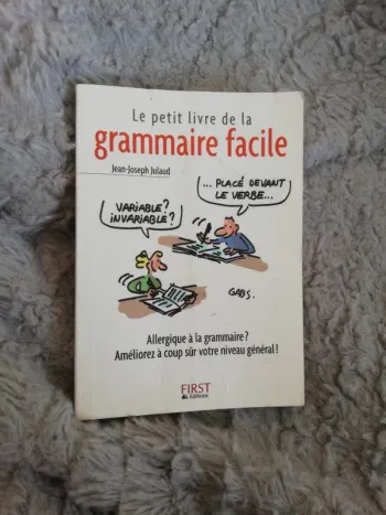 Livre pocket "le petit livre de la grammaire facile"