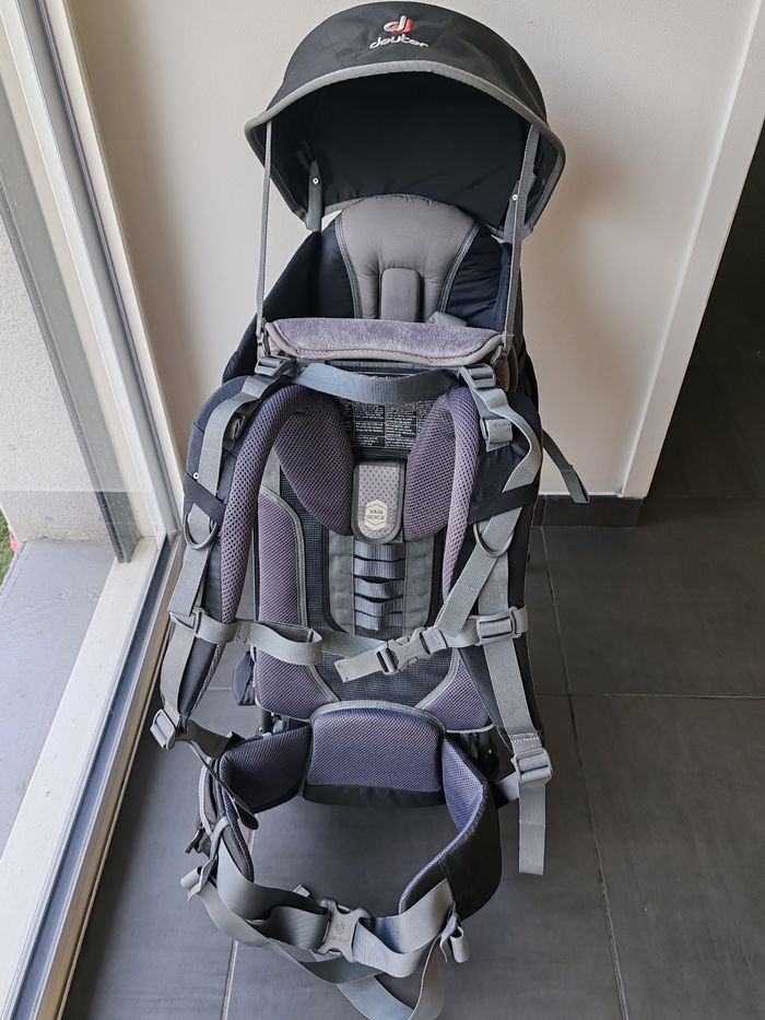 Porte bébé randonnée Deuteur Kid Comfort Plus Version Récente avec Reposes pieds - photo numéro 2