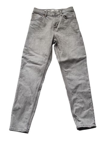 Jean mom gris clair taille XS