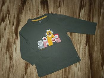 Tee-shirt manches longues lion