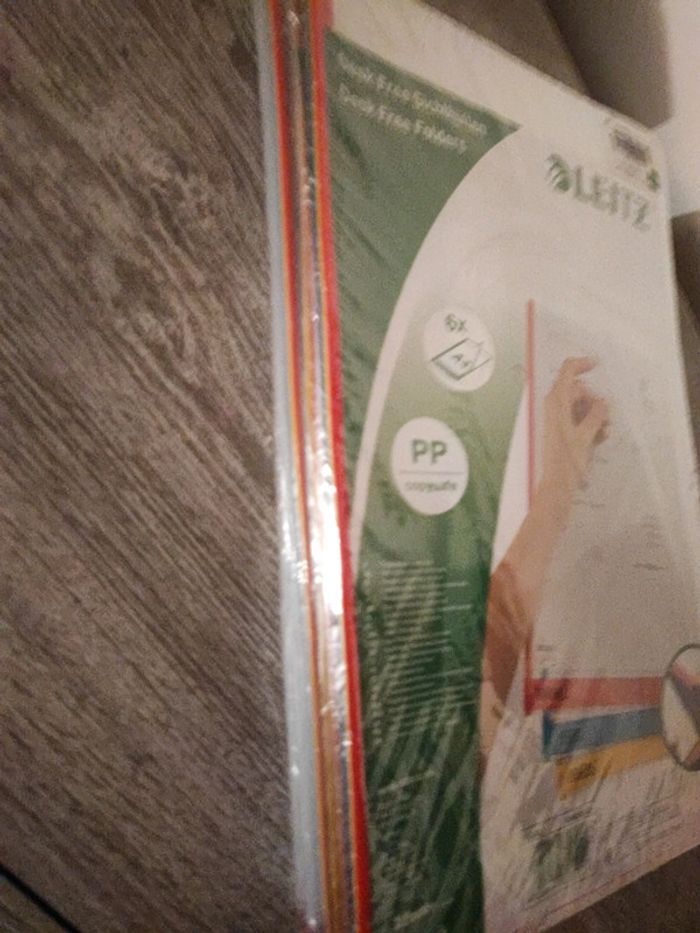 Pack de 10 fardes leitz 6 feuilles par farde neuf emballé ! - photo numéro 2