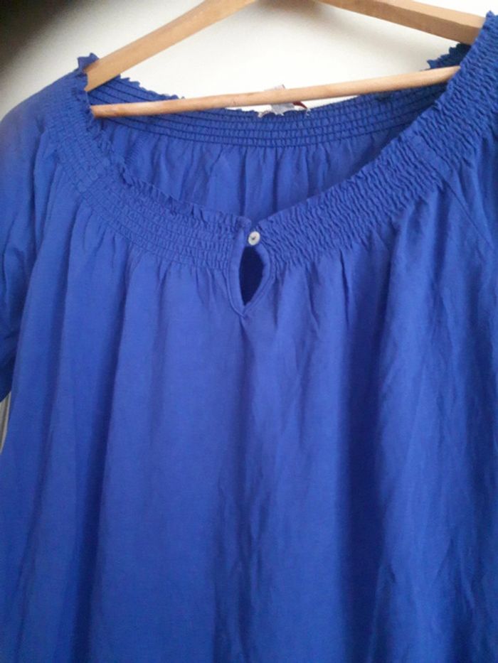 Blouse esprit bleu - photo numéro 2
