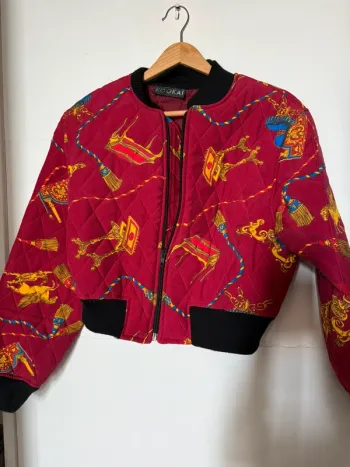 Bombers matelasse kookai
