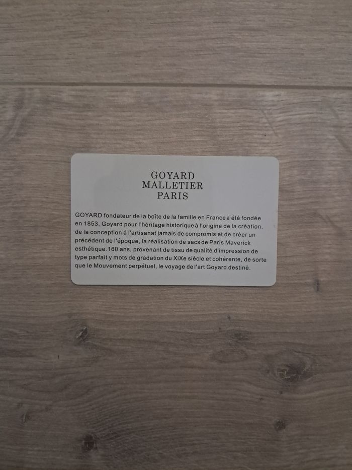 Porte-cartes Goyard – Noir - photo numéro 4