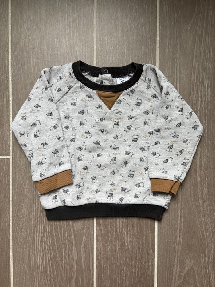 Sweat petit bateau 12 mois