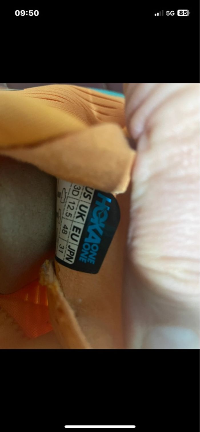 🚀 À Vendre : Chaussures de Running HOKA ONE ONE (Mach 5) - T. 48 EU - photo numéro 7