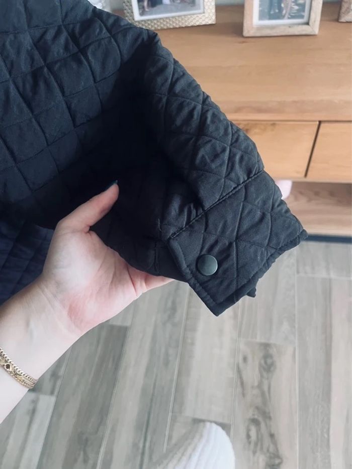 Veste matelassé oversize noir Zara XS - photo numéro 2