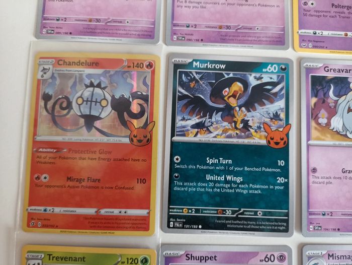 Lot 12 cartes Pokémon trick or trade - photo numéro 4