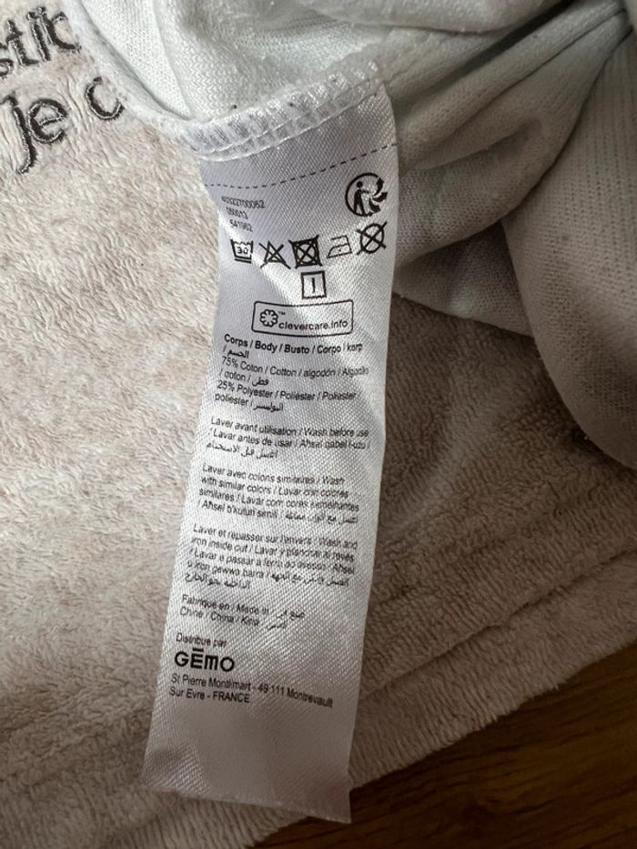 Lot de 4 pyjamas velours 18 mois - photo numéro 7