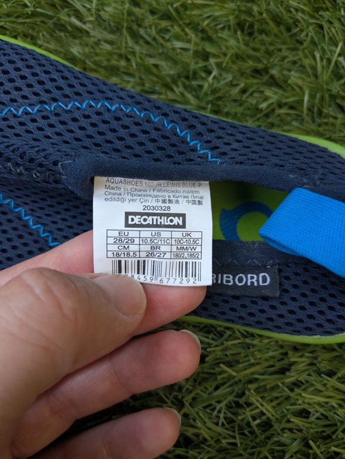 Chaussures aquatiques enfant 26/27 - photo numéro 3