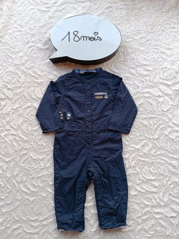 Combinaison manches longues Garçon 18 mois lapin ours Sergent major