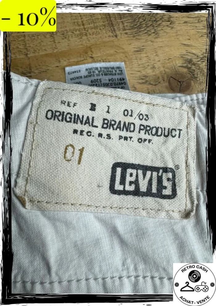 Bermuda Levi’s homme taille 28 - photo numéro 4