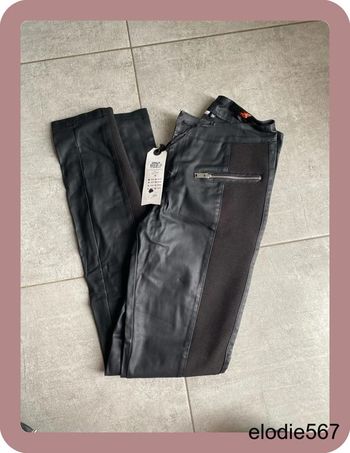Pantalon huilé slim