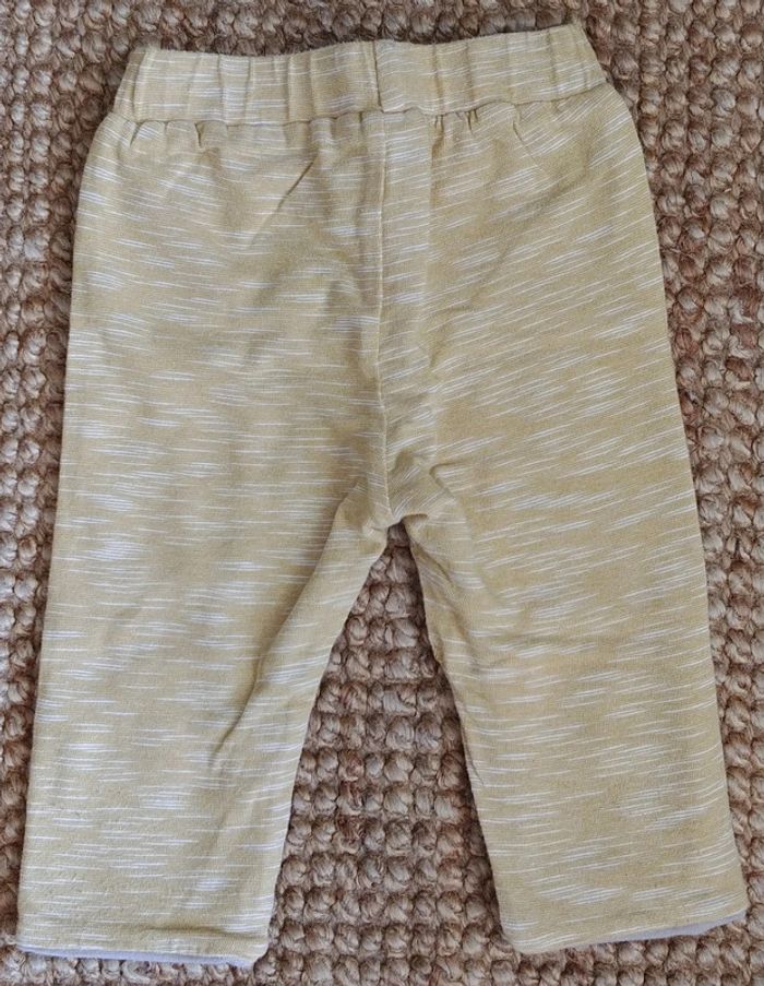 Ensemble 2 pantalons-t.shirt Moulin Roty les Papoums 3 mois - photo numéro 13