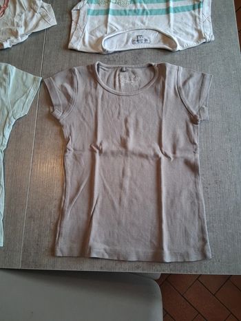 T-shirt manches courtes 6ans vynil fraise