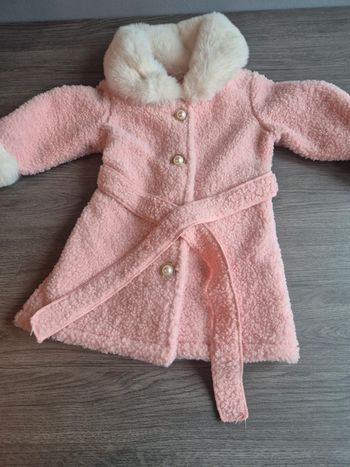 Manteau long bébé fille 9/12mois shein