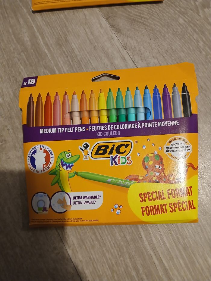 Feutres neufs bic kids