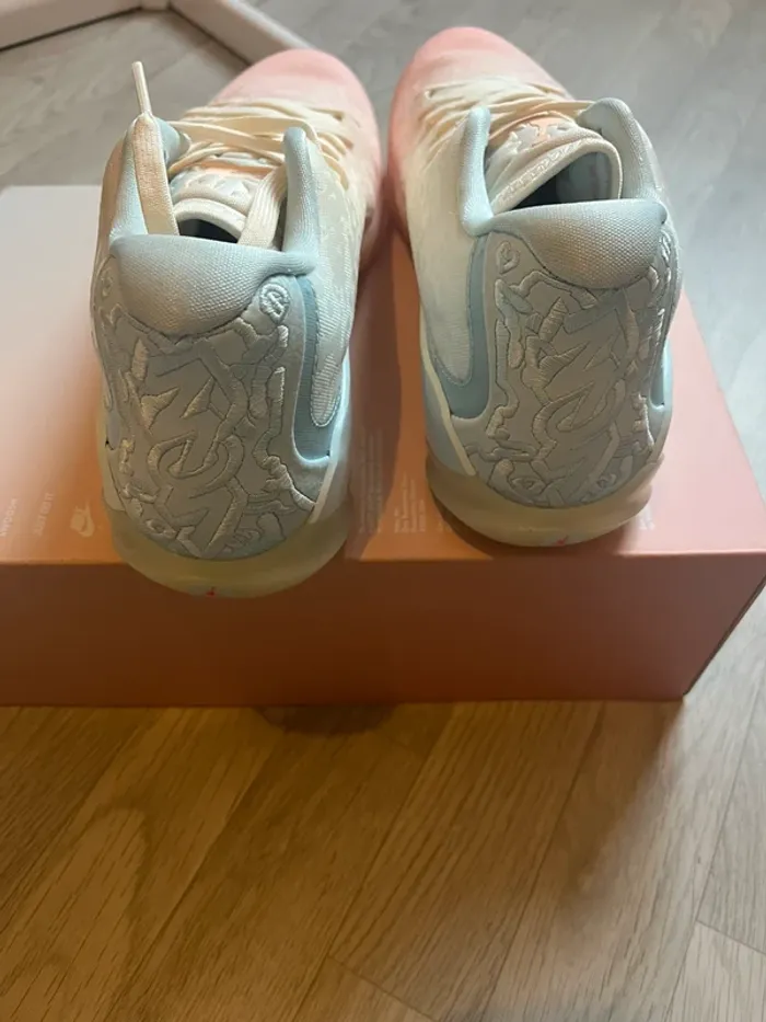 Nike Jordan Zion 3 Energy – Corail/Blanc – 45 – Mixte - photo numéro 5