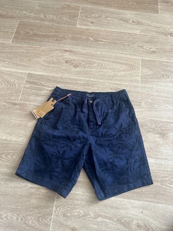 Short chino nature Teddy Smith bleu marine 16ans