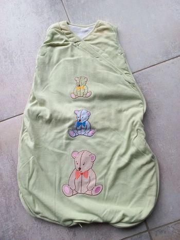 Gigoteuse vert pâle mixte 0/6 mois