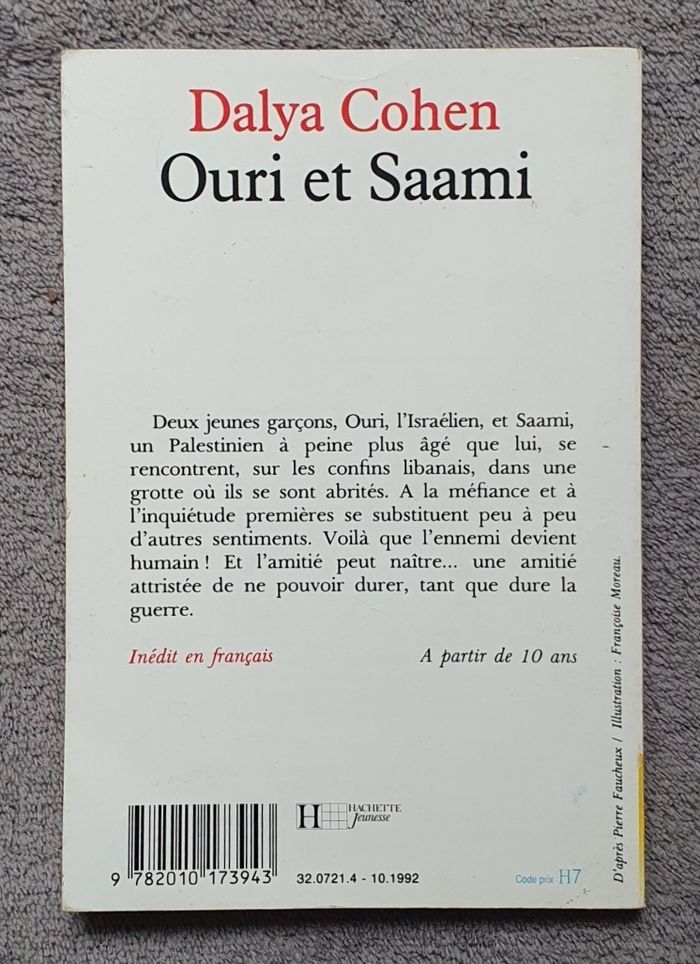 Roman jeunesse, format poche "Ouri et Saami" (Dès 10 ans) / Éd. Hachette Jeunesse - photo numéro 2
