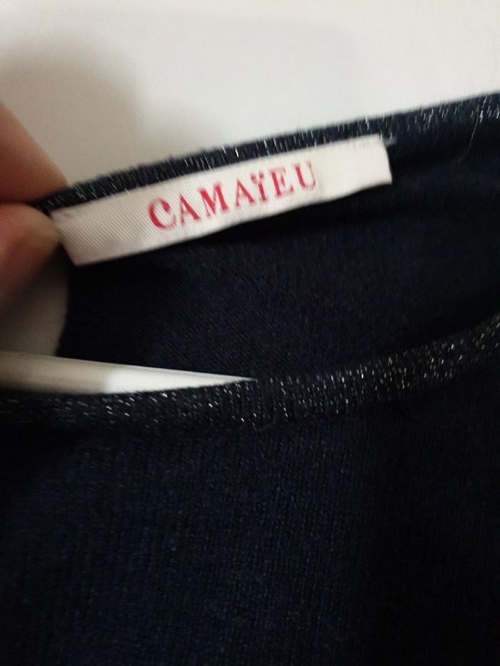 Pull bleu marine - photo numéro 7