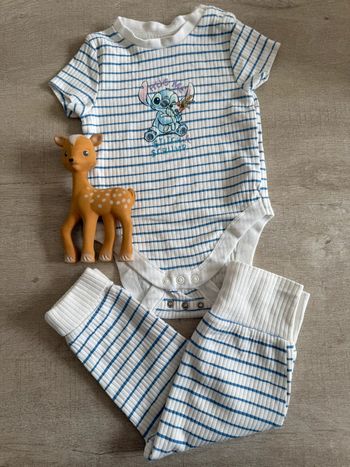 Ensemble stitch 6/9 mois