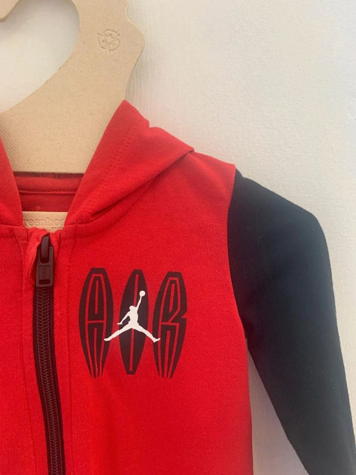 Combinaison rouge noir Jordan - photo numéro 3