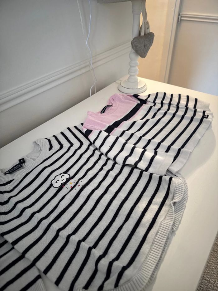 Lot marinière fille 18M - photo numéro 2