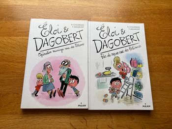 Lot 2 romans enfant Éloi & dagobert