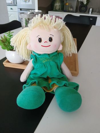 Peluche Poupée princesse 🌿💝