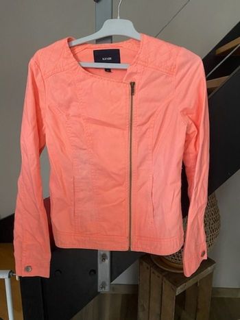 Blazer saumon XS taille 32