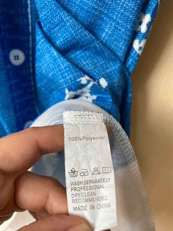 Robe bleue L - photo numéro 10