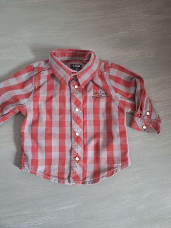 Chemise carreaux