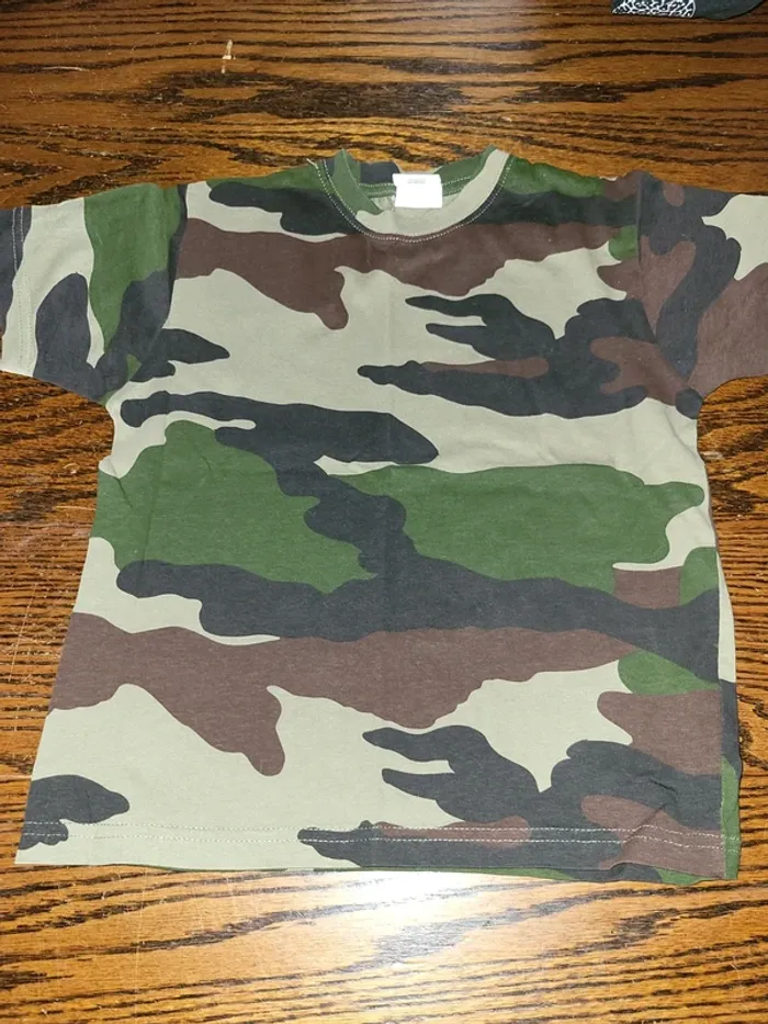 Tee-shirt chasse camouflage