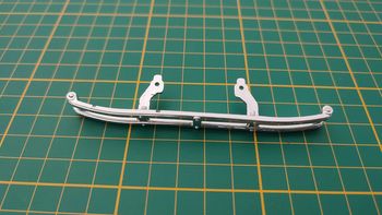 Pare-chocs avant pièce détachée miniature Mercedes Benz SSK 1928 1/18 burago BBurago #B69