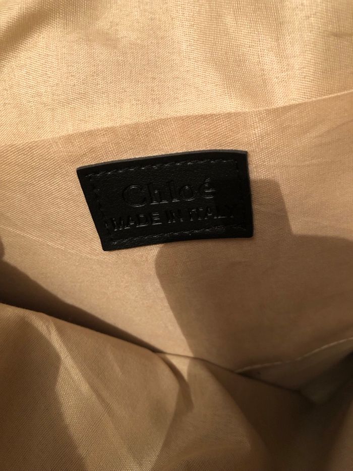 Joli cabas beige Chloé neuf - photo numéro 3