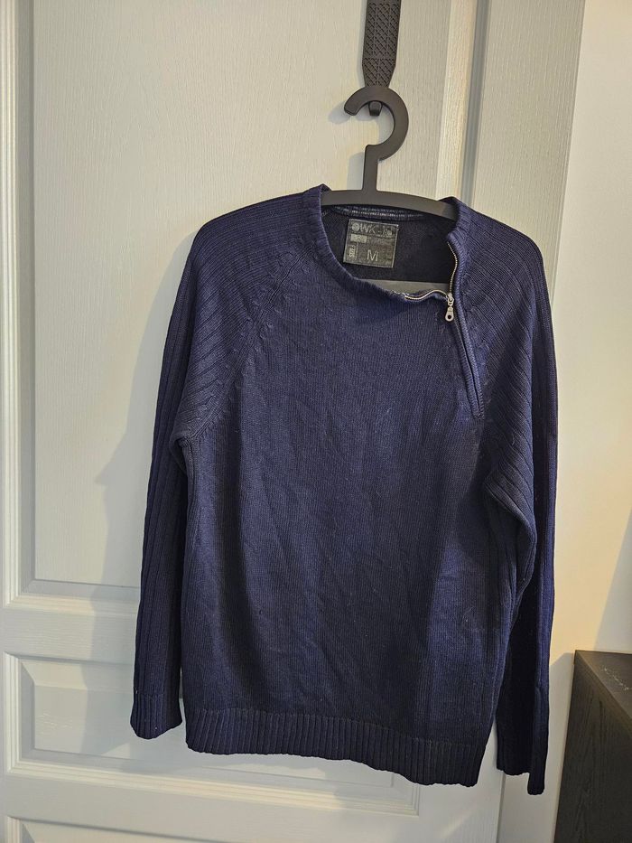 Pull bleu marine OWK - photo numéro 5