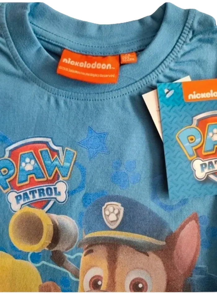 Tee shirt Garçon paw patrol - photo numéro 3