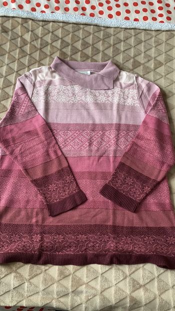 Pull long grande taille