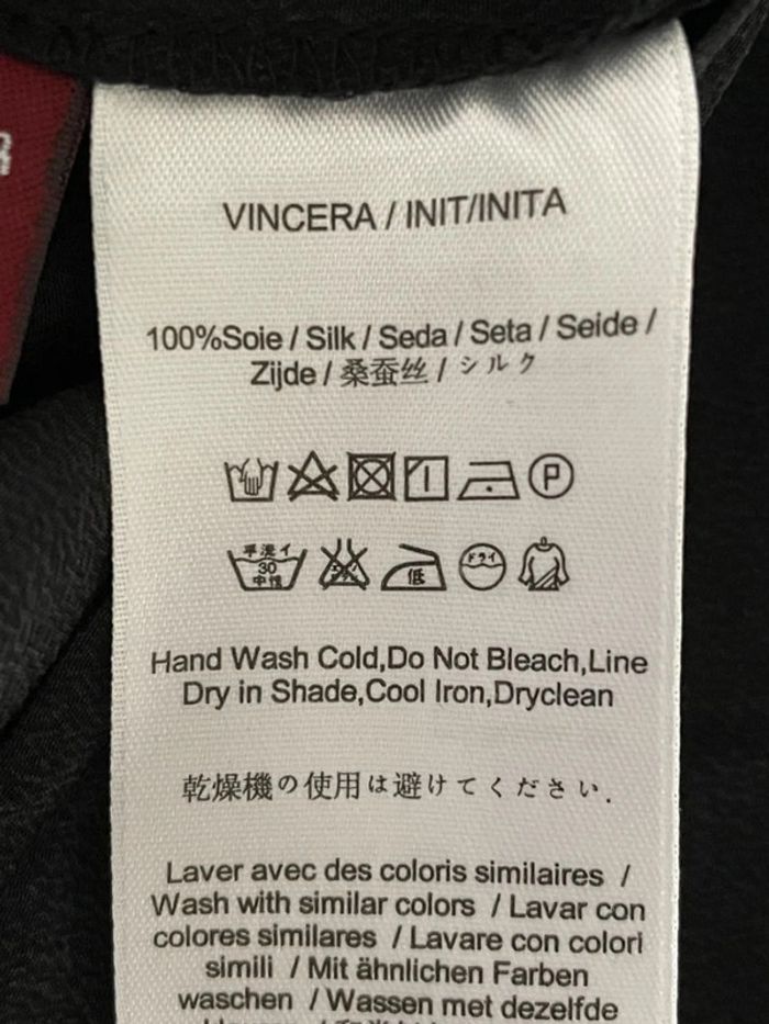 Blouse soie noire Comptoir des cotonniers 38 - photo numéro 6