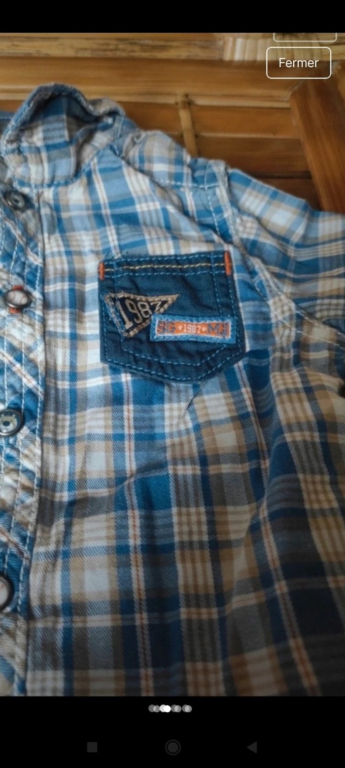 Très belle chemise garçon e1 - photo numéro 4