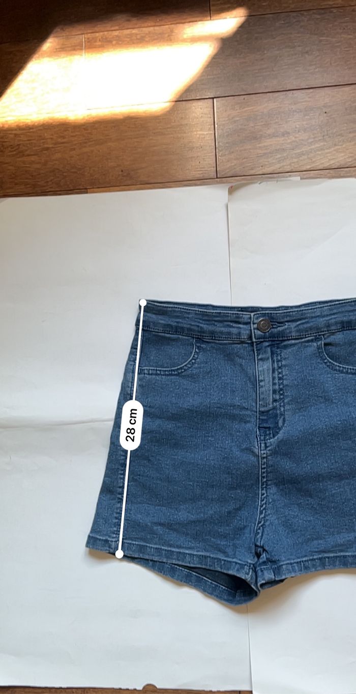short en jean jennyfer vintage xxs - photo numéro 6