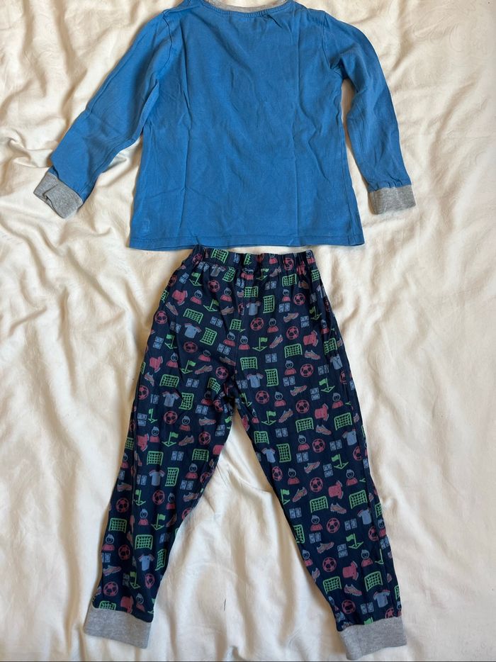 Pyjama Tex bleu marine football - photo numéro 4