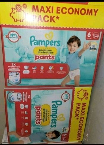 Couches pampers premium protection pants T6
