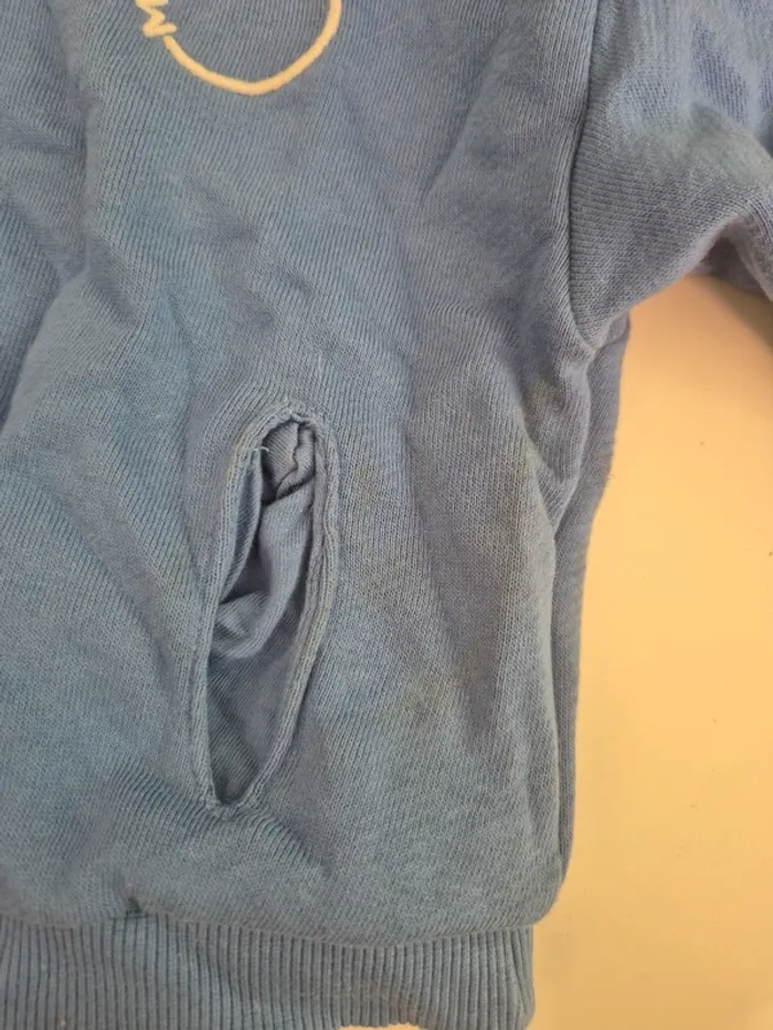 Pull à capuche 6 mois - photo numéro 2