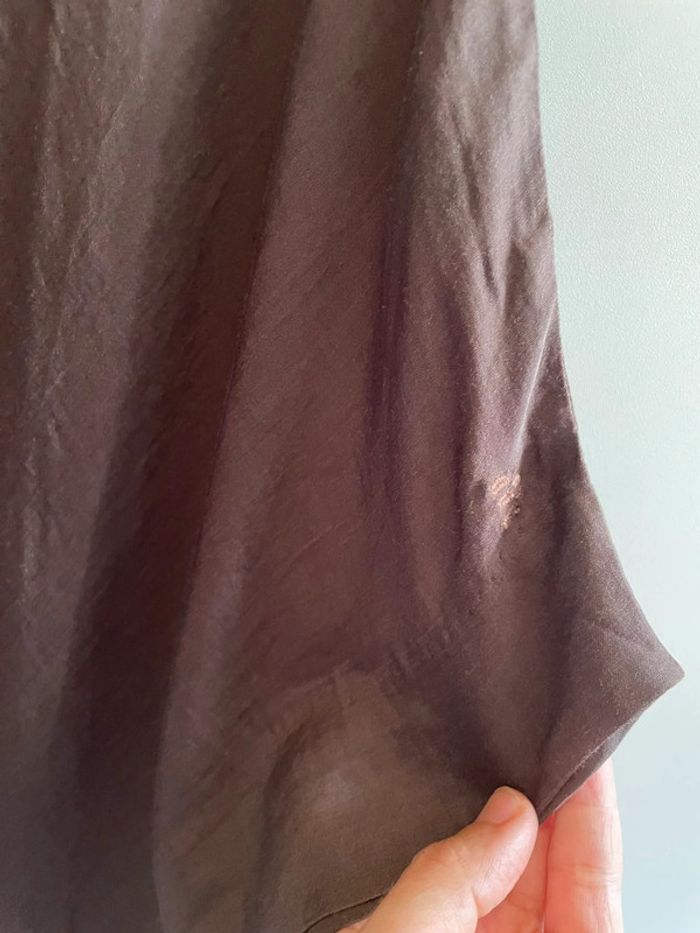 Robe asymétrique marron taille M Guru - photo numéro 5