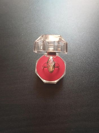 Bague vintage Marquise avec coffret cadeau