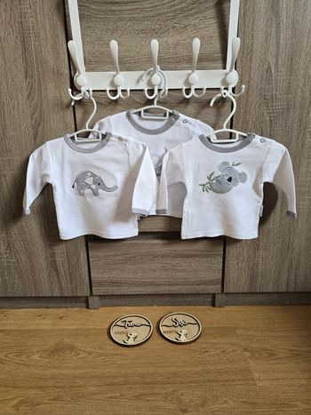 Vêtement Bébé Mixte  - 3 T-shirt ML - Baby Sweets - 3/6 mois 68cm