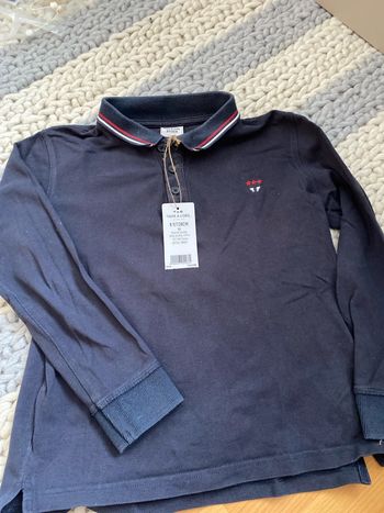 Polo manches longues TAO 8 ans